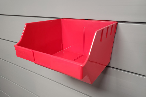 Large Utility Bin - RED. CWUBL-RED. A large storage bin ideal for storing large parts, supplies, or equipment.Available dividers (Large).